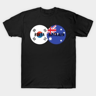 Korean Australian - Korea, Australia T-Shirt